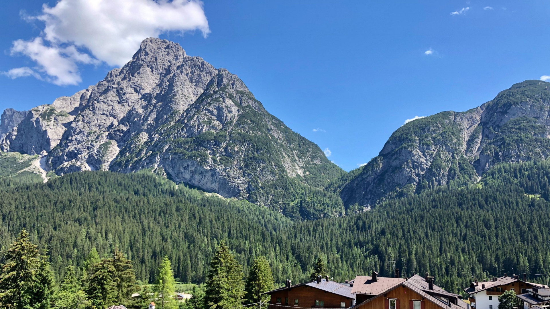 Trentino - Sapada - bergen - dorp